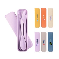 BIOBLEND WHEAT FIBER CUTLERY SET
